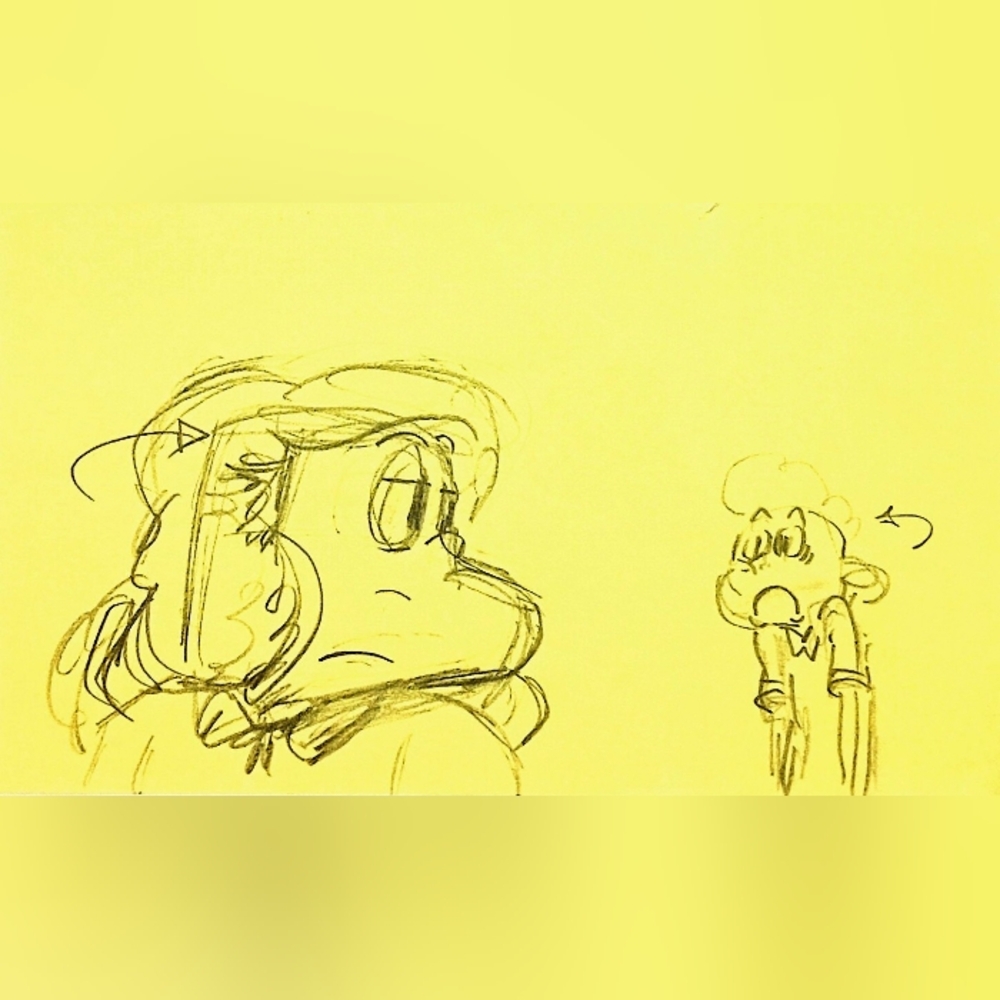 SU "Call The Cops" So Many Birthdays Storyboard Rough- Raven M